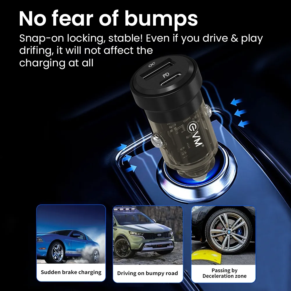EVM Car Charger EnPlug 51w view 4